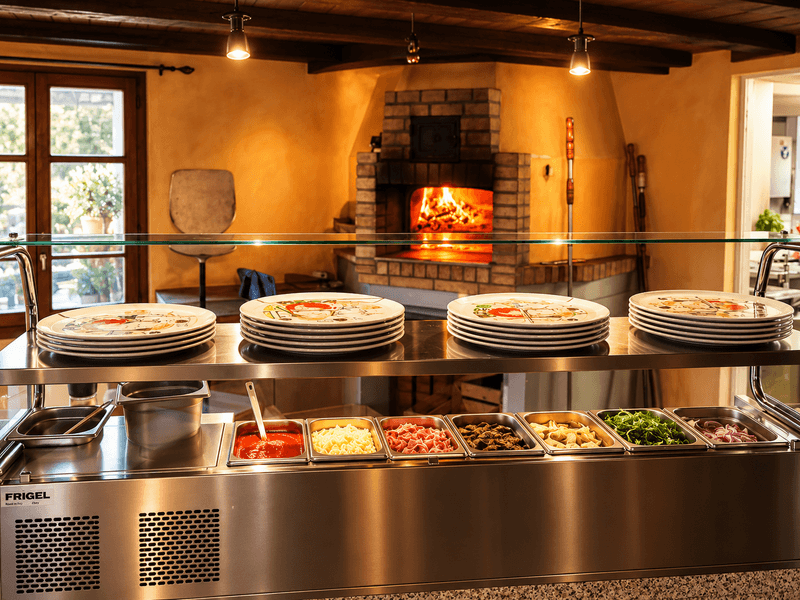 Holzofen Pizza in Eschlikon Wallenwil. Pizzeria Eschlikon, Pizzeria Wallenwil.